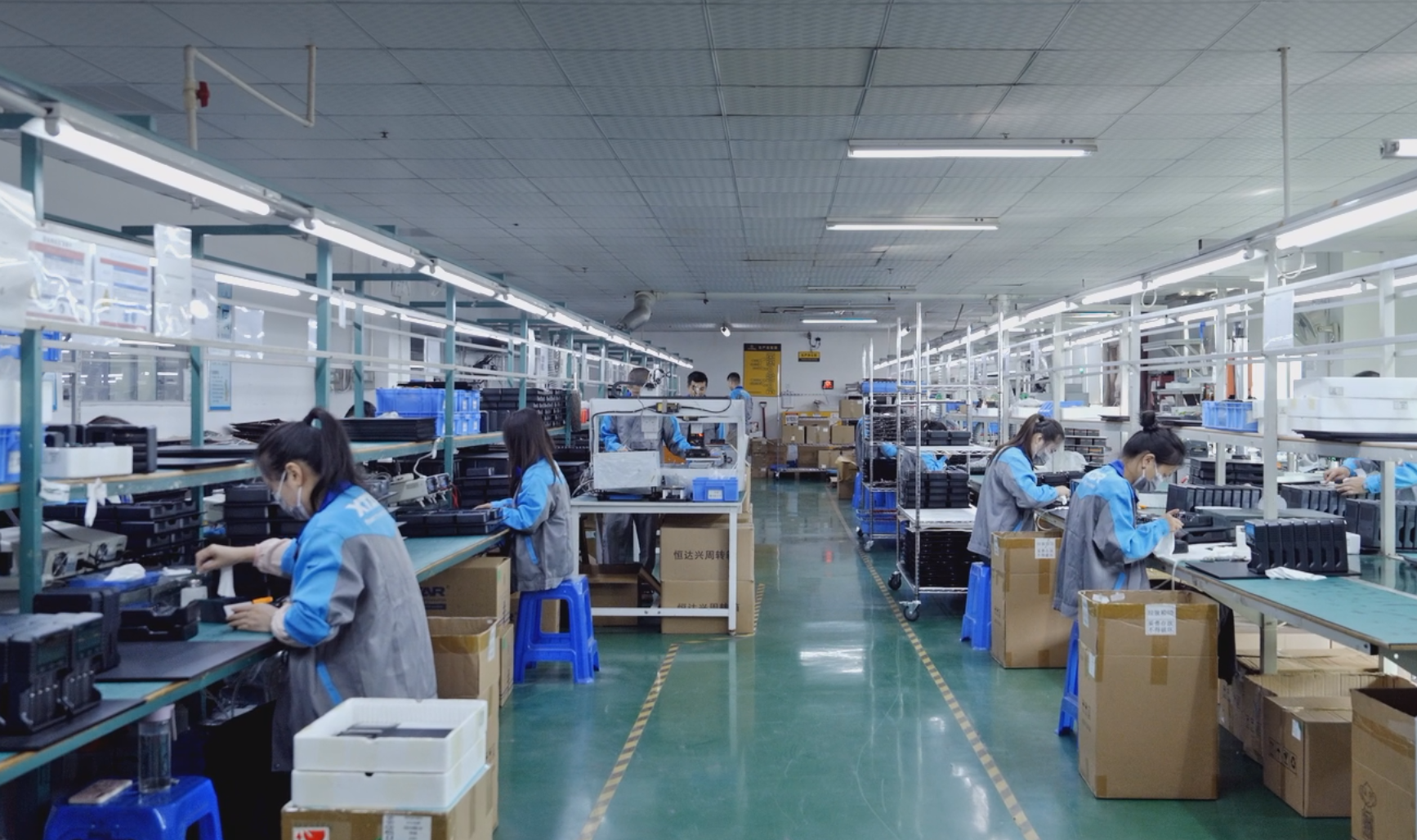 ShenZhen XTAR Electronics Co., Ltd factory production line